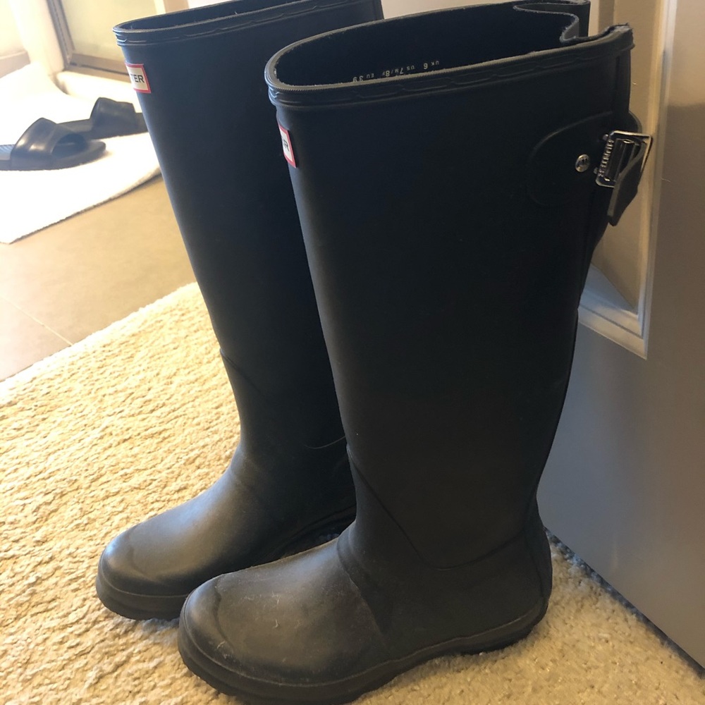 Hunter rain boots